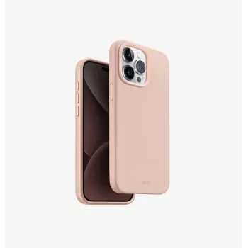 UNIQ Lino Hue Macītis Apple iPhone 15 Pro Max 6.7 collu MagClick Lādēšana Bēšs Rozā