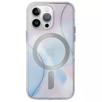 UNIQ Coehl Palette Case iPhone 15 Pro 6.1 collu magnētiskā uzlāde Dusk Blue