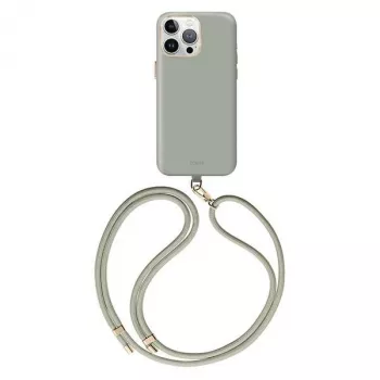 UNIQ Coehl Creme Maciņš Apple iPhone 15 Pro 6.1 collu Magnētiskā uzlāde - Soft Sage