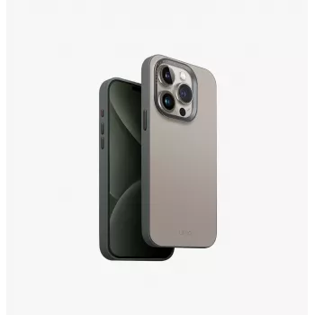 UNIQ Lyden DS Magclick Charging Case Apple iPhone 15 Pro Max 6.7 collu ziloņkaula/ķērpju zaļš