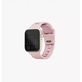 UNIQ Stride Apple Watch siksniņa 38/40/41mm FKM gumija gaiši rozā