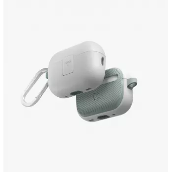UNIQ Clyde Lock Case AirPods Pro 2 (2022/2023) - Dove White / Soft Mint