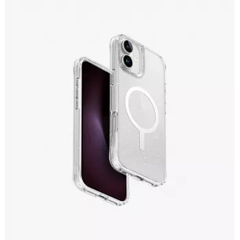 UNIQ LifePro Xtreme Magclick Charging Case iPhone 16 Plus 6.7 coll Caurspīdīgs Tinsel Lucent