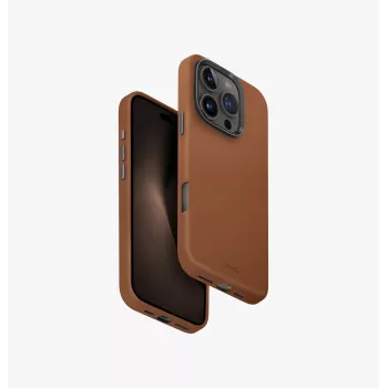 UNIQ Lyden Magclick uzlādes maciņš iPhone 16 Pro 6.3 collu - Dallas Black