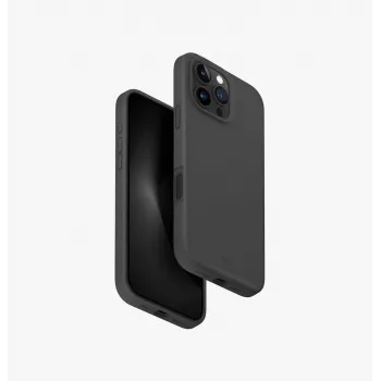UNIQ Lino Hue iPhone 16 Pro Max 6.9 collu Magclick uzlādes maciņš - Ogles pelēks