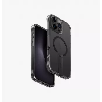 UNIQ Eleva with Vertica Stand Case for iPhone 16 Pro Max 6.9, Lucent Clear