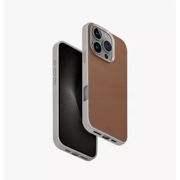 UNIQ Lyden DS MagClick uzlādes maciņš iPhone 16 Pro 6,3 collu Washed Blue-Black
