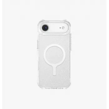 UNIQ LifePro Xtreme MagClick uzlādes maciņš iPhone 14 Pro Max, caurspīdīgs/mirdzošs