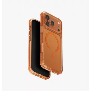 UNIQ Combat Case iPhone 17 Pro Max, MagClick uzlāde, oranžs