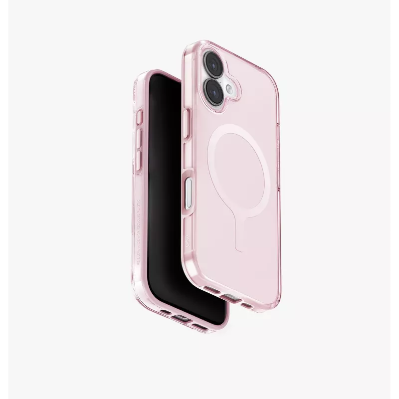 UNIQ Clario vāciņš iPhone 17, MagClick uzlāde, melns