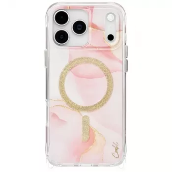 UNIQ Coehl Aeris apvalks iPhone 17 Pro Max, magnētiskā uzlāde, rozā