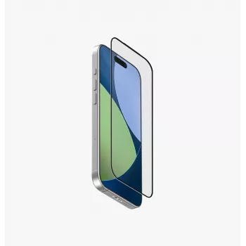 UNIQ Optix Vivid rūdīta stikla ekrāna aizsargs iPhone 17 Pro caurspīdīgs