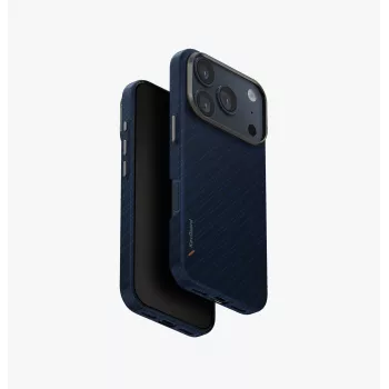 UNIQ Keva Edge MagClick Charging Case for iPhone 17 Pro, Blue