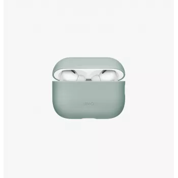 UNIQ Lino Maciņš AirPods Pro 3. paaudzes Silikona Zaļš