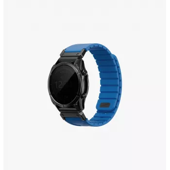 UNIQ Fluo x Smart-Fit Silikona siksniņa Garmin 22mm - Zila