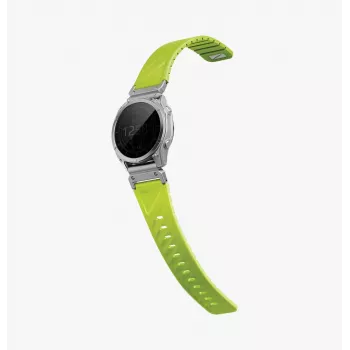 UNIQ Fluo Smart-Fit Silikona Siksniņa Garmin 22mm - Laimzaļa