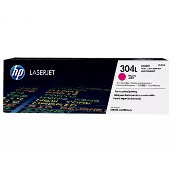 HP 304L CC533L Magenta Tonera Kasetne - Standarta iznākums - priekš Color LaserJet CM2320fxi, CM2320n, CM2320nf, CP2025, CP2025dn, CP2025n, CP2025x