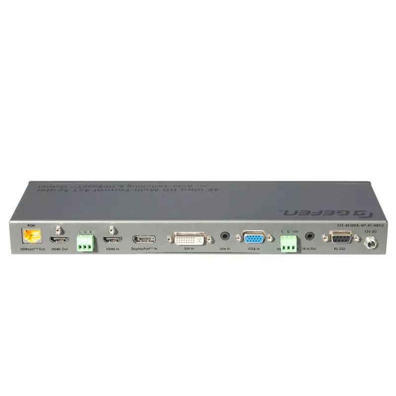 Gefen EXT-4K300A-MF-41-HBTLS 4x1 HDMI Switcher ar HDBaseT