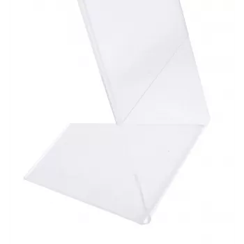 Exacompta A3 Table Display Stand Transparent Acrylic L-Shape Portrait