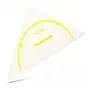 ARISTO Geodreieck 2 Set Square 80 cm Transparent Plexiglas