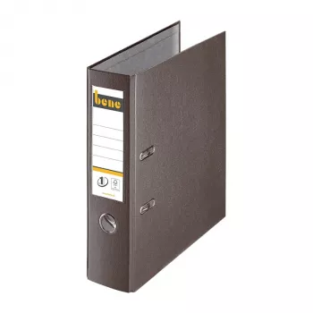 Bene Lever Arch File A4 80mm Brown PP Plastic