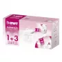 BWT 814544 Longlife Refill 1+3 Ūdens Filtra Krūze Rozā/Balta