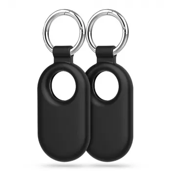 Tech-Protect Icon 2-Pack Galaxy SmartTag 2 Maciņš Melns
