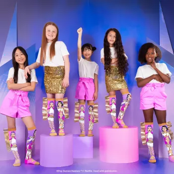 MADMIA K-pop Kp003 bērnu zeķes līdz ceļiem