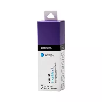 CRICUT Infusible Ink Transfer Sheets 11.4 x 30.5 cm Ultraviolet (2 Sheets)