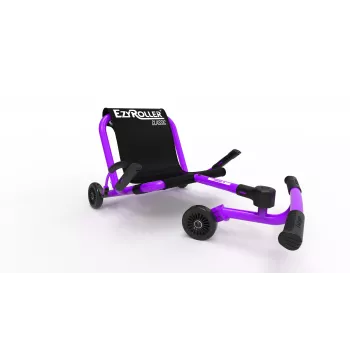 EzyRoller Classic Ar kājām darbināms go-karts bērniem 3-12 gadiem Purpurs