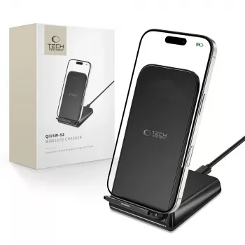 TECH-PROTECT QI15W-S2 Wireless Charger 15W Black