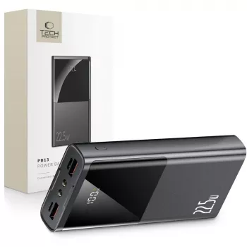 TECH-PROTECT PB13-22.5W Power Bank 20000mAh Grey