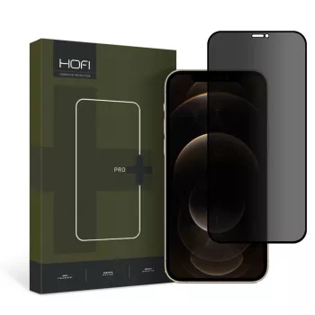 HOFI Anti Spy Glass Pro+ Privātuma ekrāna aizsargs Apple iPhone 12 / 12 Pro