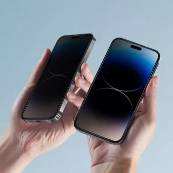 HOFI Anti Spy Glass Pro+ Privātuma ekrāna aizsargs Apple iPhone 12 / 12 Pro