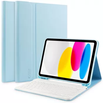 Tech-Protect SC Pen + Keyboard Case for iPad 10.9 inch 10th Gen (2022) / 11 inch 11th Gen (2025) - Blue