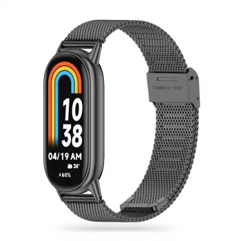TECH-PROTECT Milanese Loop siksniņa Xiaomi Smart Band 8 / 9 / NFC - Melna