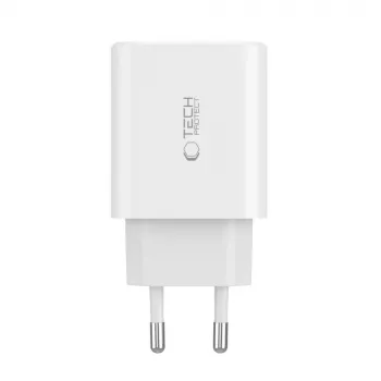 Tech-Protect NC30W 3-Port USB-C Lādētājs Melns 30W
