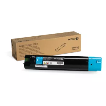 Xerox Original Toner Cartridge 106R01507 Cyan High Capacity 12,000 Pages