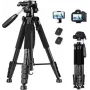 VICTIV Camera Tripod Black 185 cm Height