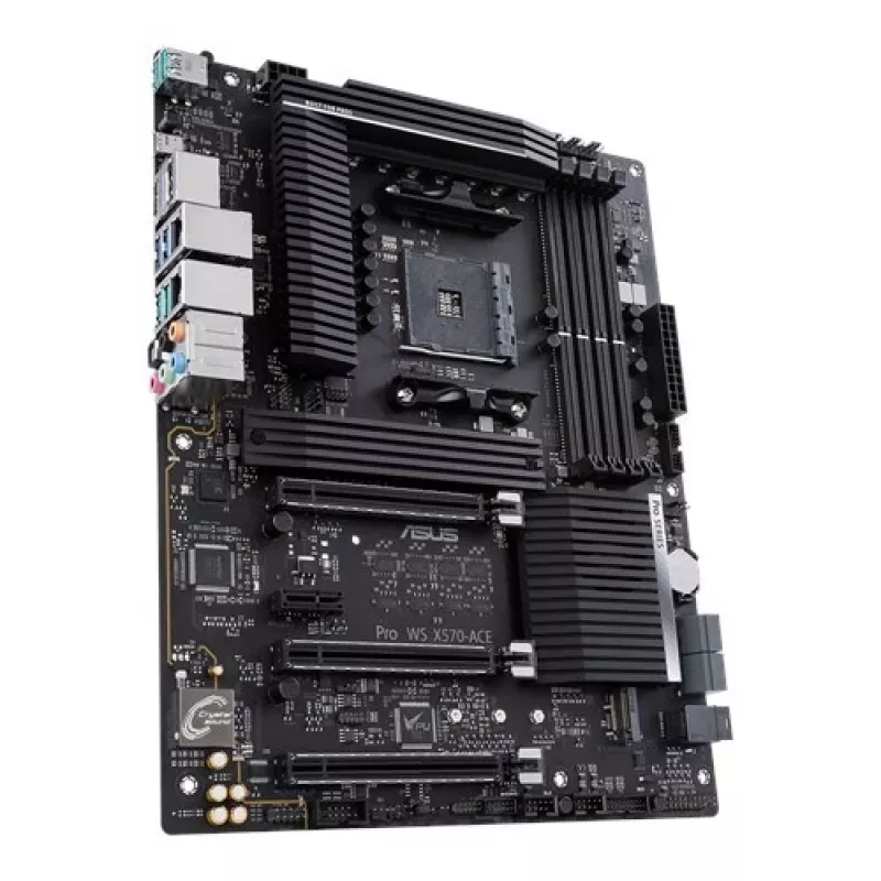 ASUS Pro WS X570-ACE Workstation mātesplate - AMD AM4 - DDR4 - ATX - Divkāršs Gigabit LAN