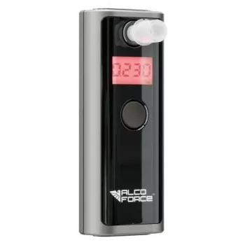 AlcoForce Detector Breathalyzer ar elektroķīmisko sensoru