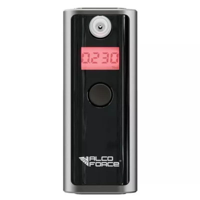 AlcoForce Detector Breathalyzer ar elektroķīmisko sensoru
