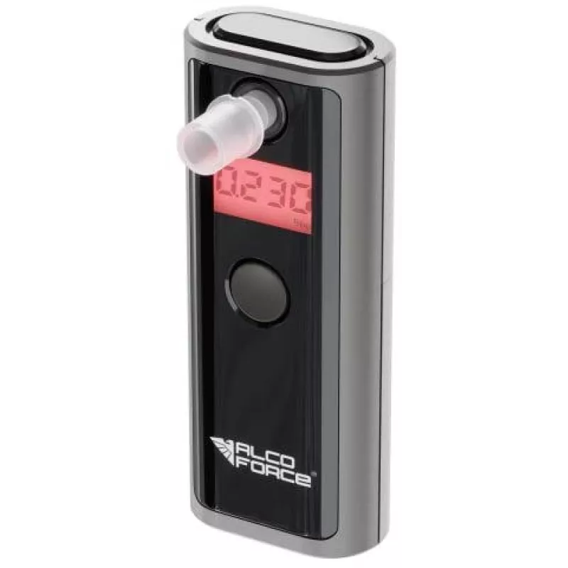AlcoForce Detector Breathalyzer ar elektroķīmisko sensoru