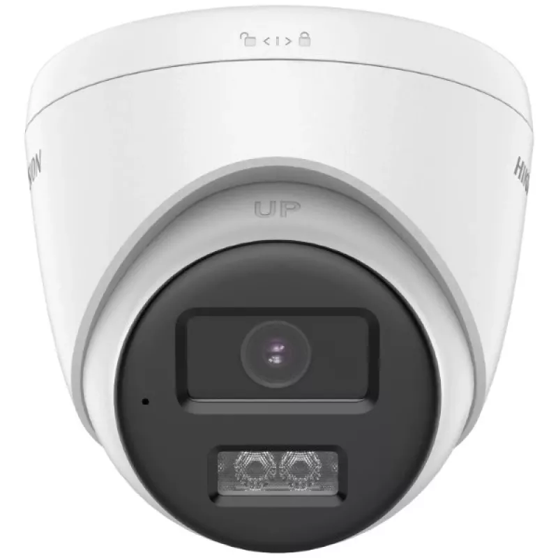 Hikvision DS-2CE78D0T-LTS(2.8mm) 2 MP HD-TVI kupolveida kamera ar divvirzienu audio, fiksēta fokusa objektīvs