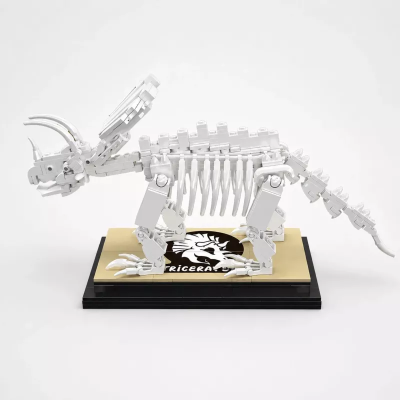Mould King Triceratops Dinosaur Fossil 29006 Building Block Set (397 Pieces)