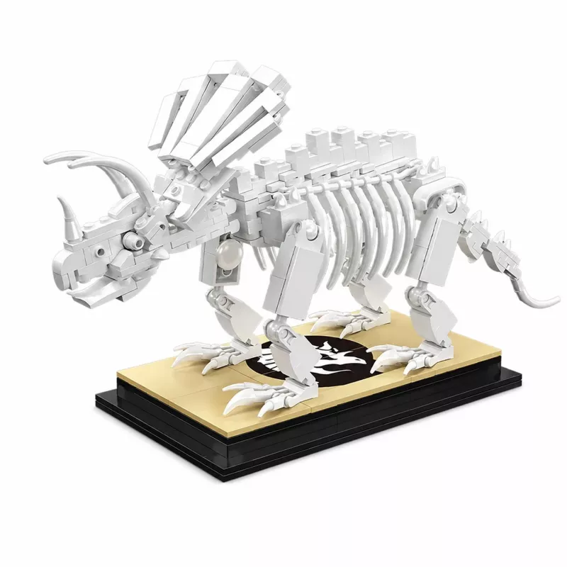 Mould King Triceratops Dinosaur Fossil 29006 Building Block Set (397 Pieces)