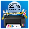 Epson EcoTank ET-1910 Daudzfunkciju tintes printeris - Krāsains - Drukāšana, Skenēšana, Kopēšana - A4, Legal - Līdz 11 lpp/min Drukāšana - 100 lokšņu padeve - Wi-Fi
