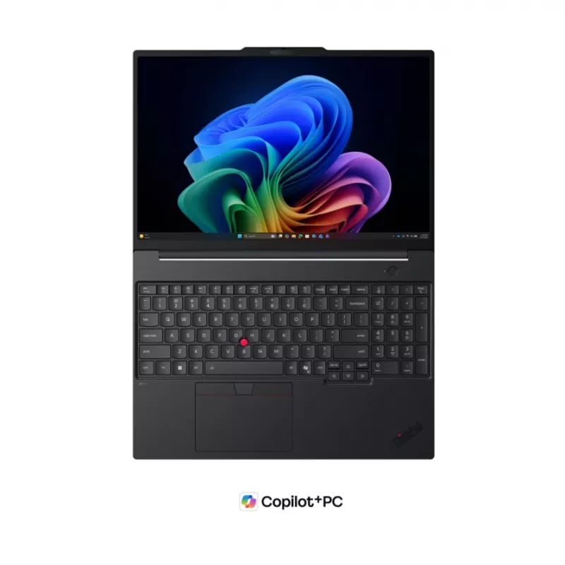 Lenovo ThinkPad T16 Gen 5 21WT000WMH biznesa portatīvais dators, Intel Core Ultra 5 325, 16 collu WUXGA, 16GB LPDDR5x, 512GB SSD, Windows 11 Pro, angļu QWERTY tastatūra
