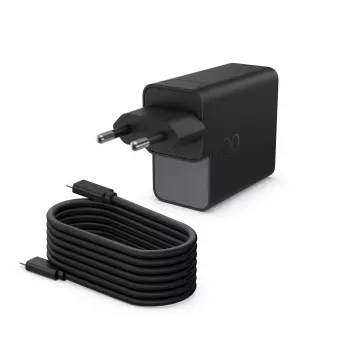 HP GaN sienas lādētājs - USB-C barošanas bloks - 100W - Melns