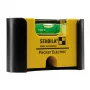 STABILA Type 81 S Pocket Electric līmeņrādis, 7 cm, dzeltens, precizitāte 1,0 mm/m, ar magnētu un jostas klipsi